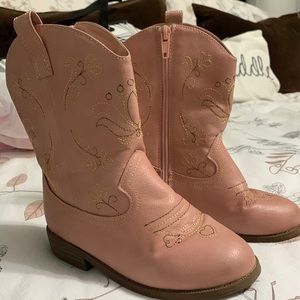 Toddler size 11 pink Piper Cassidy style boot